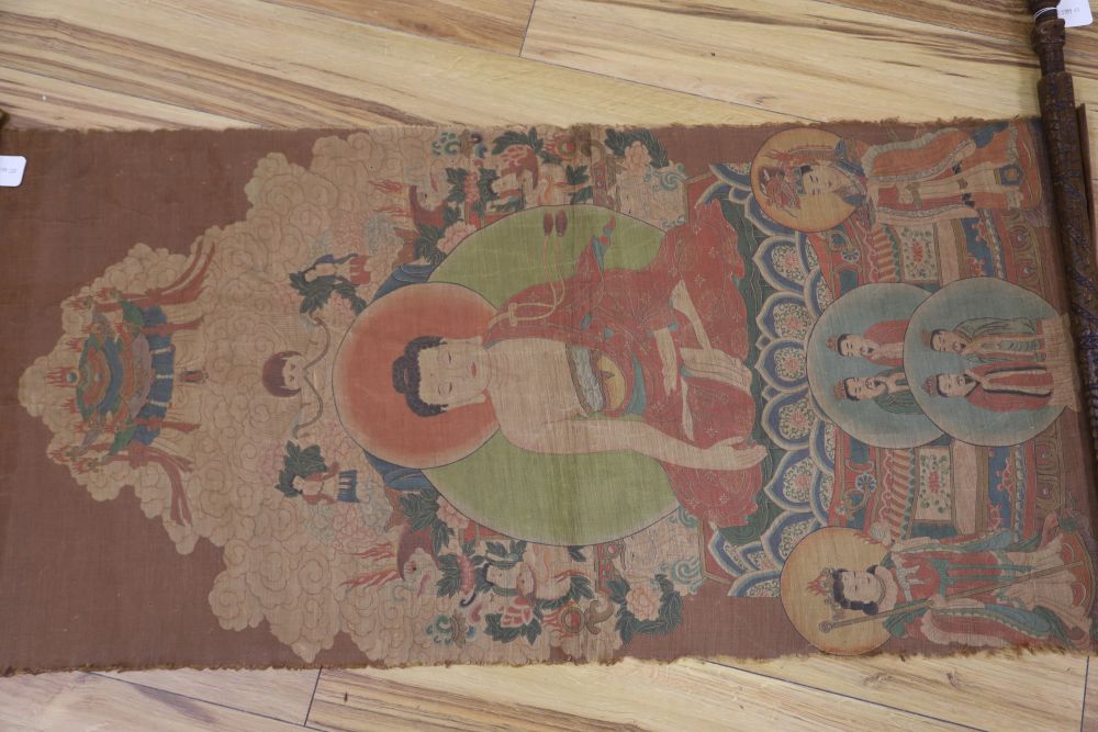 A Chinese buddhist painting